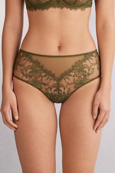 Green Imaginary Journey French Knickers, , large image number 0