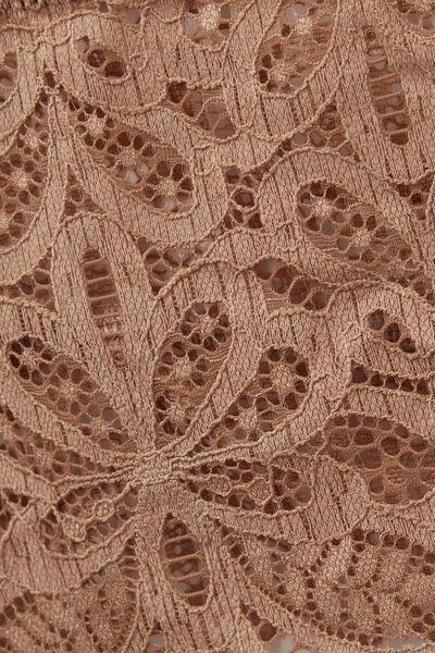 Brown High-Waisted French Knickers, , large image number 4