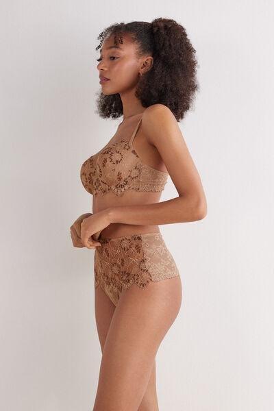 Beige Summer Glow French Knickers, 5601_866J, large image number 1
