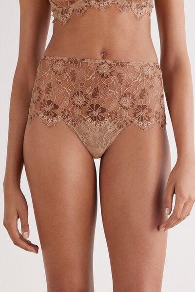 Beige Summer Glow French Knickers, 5601_866J, large image number 1