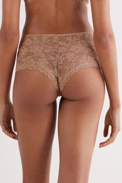 Beige Summer Glow French Knickers, 5601_866J, large image number 3
