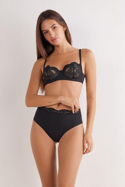 Black Your Every Wear French Knickers, Black, large image number 1