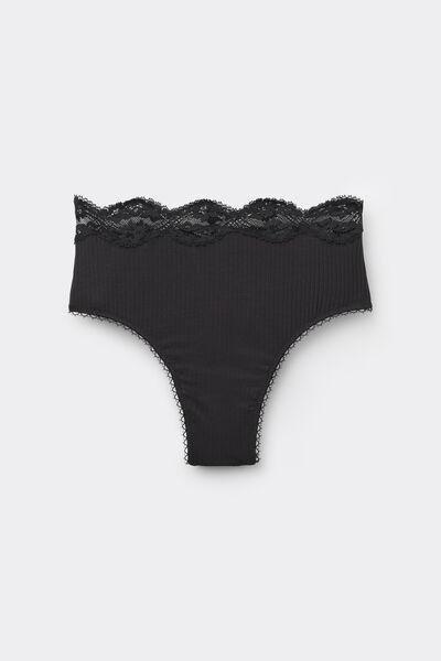 Black Your Every Wear French Knickers, Black, large image number 2