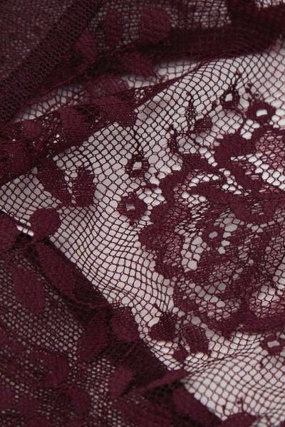 Burgundy La Vie En Rose French Knickers, 5601_028K, large image number 4