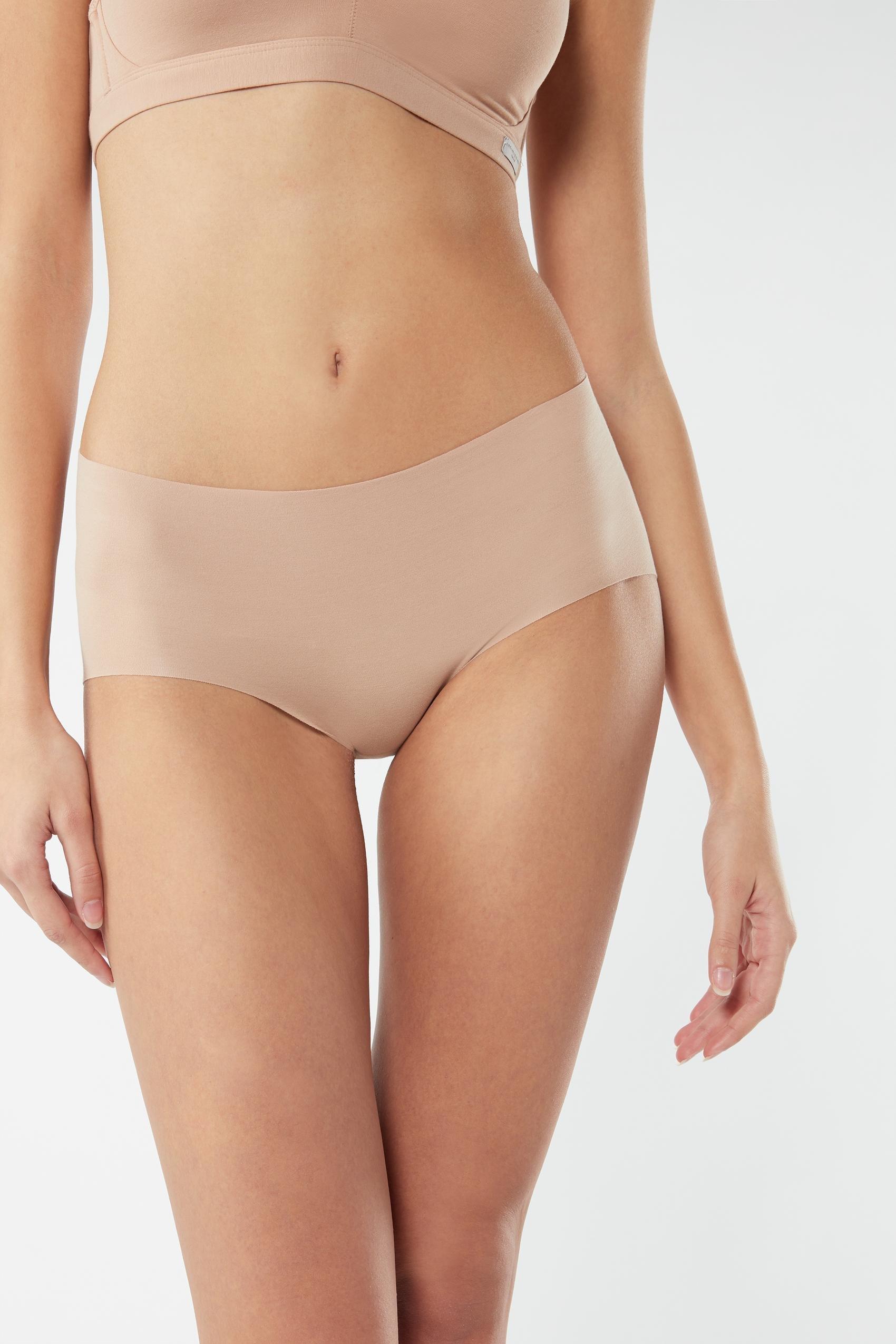Intimissimi Beige Seamless Supima Cotton French Knickers