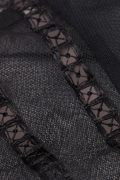 Black See The Magic High-Waisted French Knickers, Black, large image number 4