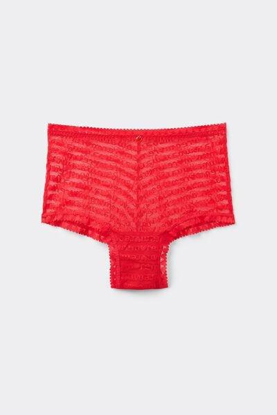 Red More Amore French Knickers, , large image number 1