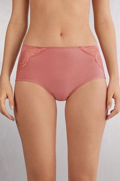 Pink Embrace Simplicity French Knickers, 5601_849J, large image number 0