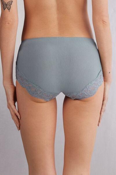 Blue Embrace Simplicity French Knickers, , large image number 3