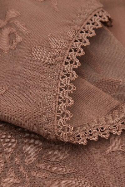 Beige Softer Than A Kiss High-Waisted French Knickers, Brown Mocha, large image number 4