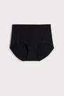 Intimissimi - Black Seamless Microfibre French Knickers, Women