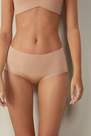 Intimissimi - Soft Beige Seamless Microfibre French Knickers, Women