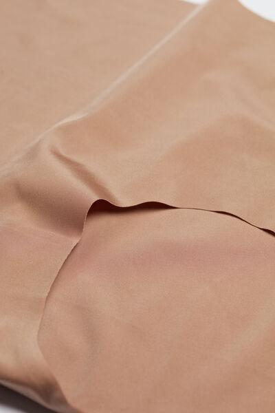 Beige Seamless Microfibre French Knickers, , large image number 7