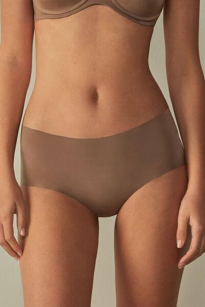 Intimissimi Beige Seamless Microfibre French Knickers