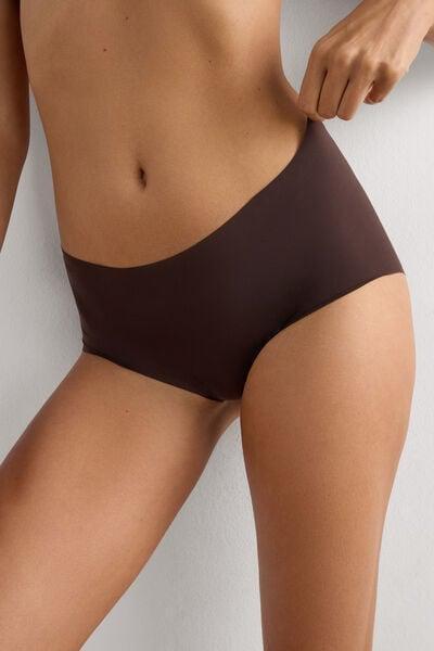 Brown Laser Cut French Knickers, 5601_705J, large image number 5