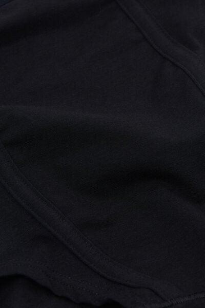 Black Natural Cotton Boxers, Black, large image number 4