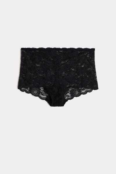 Black Lace Culotte, , large image number 2