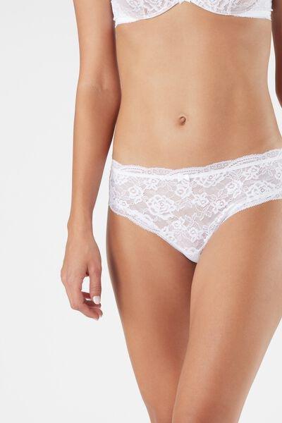Intimissimi - White Lace French Knickers
