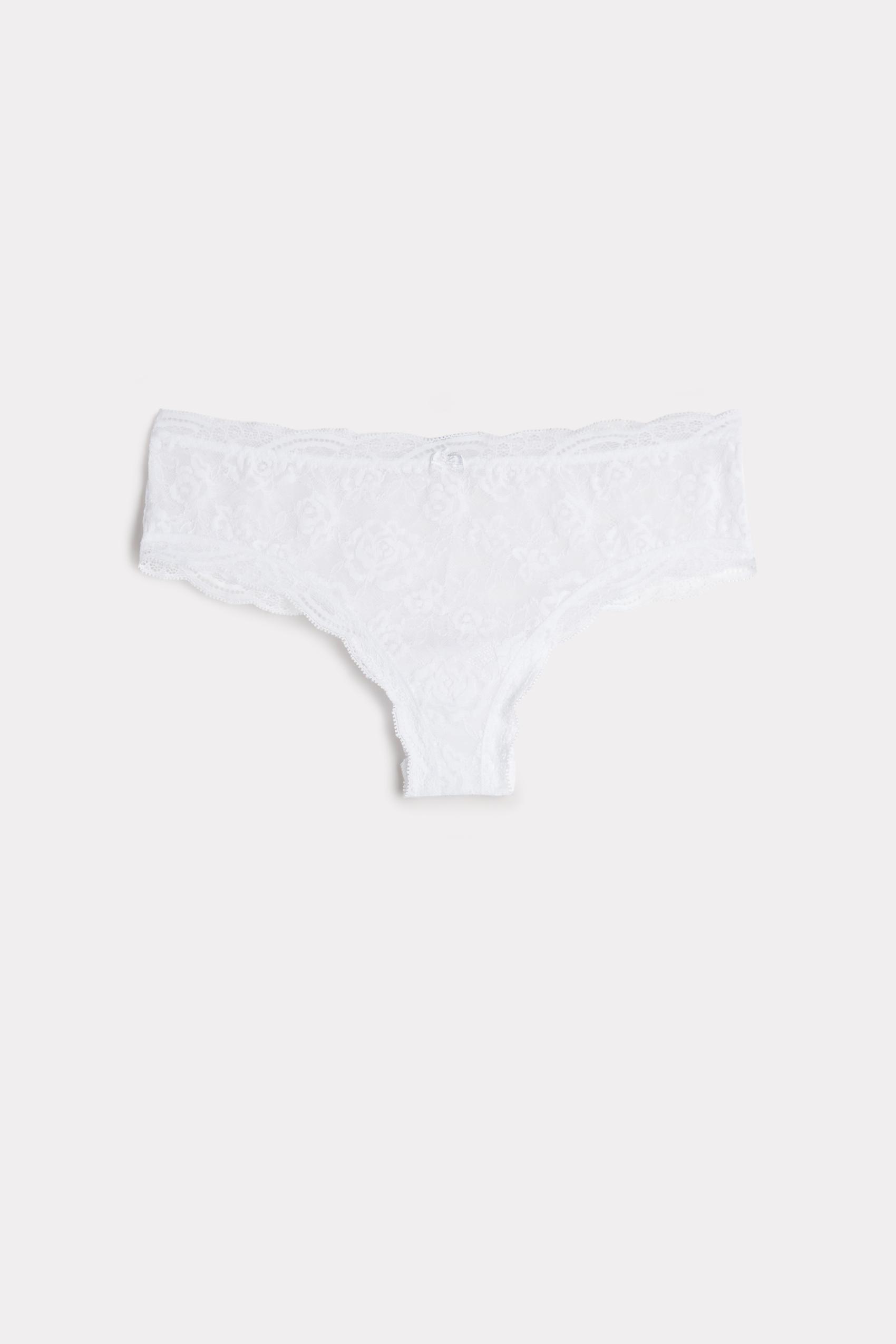 White Lace French Knickers, , large image number 8