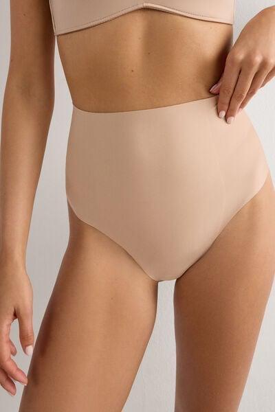 Beige Raw-Cut French Knickers, Soft Beige, large image number 10