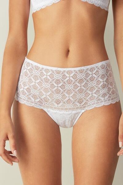 Lace french knickers deals