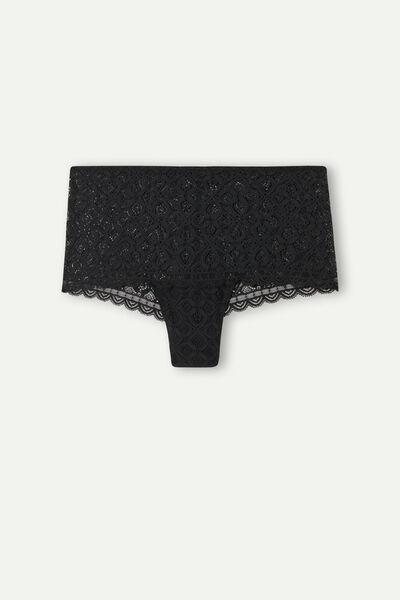 Intimissimi Black Lace French Knickers