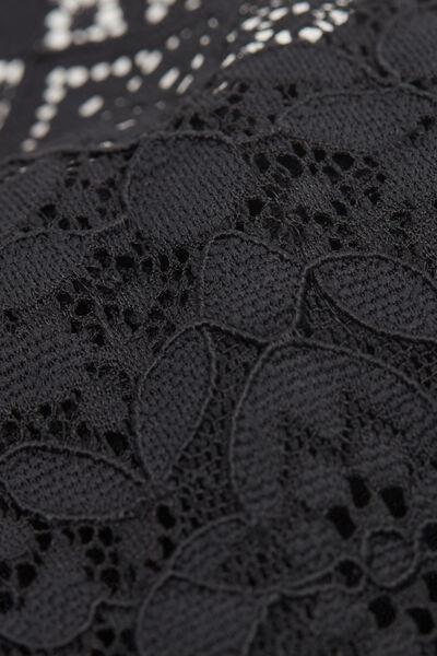 Black Lace French Knickers, , large image number 4
