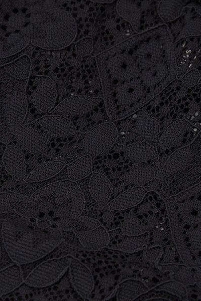Black Lace French Knickers, , large image number 4