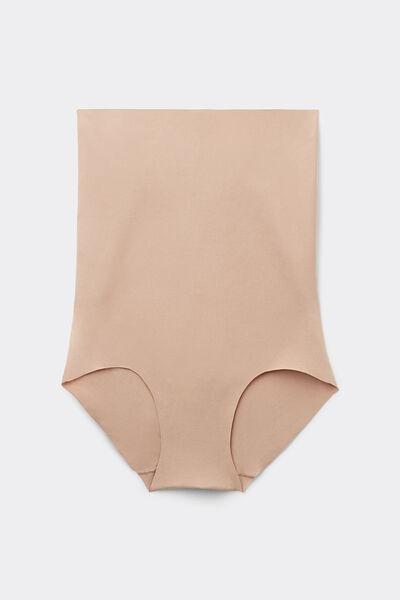 Beige High-Waisted French Knickers, , large image number 1