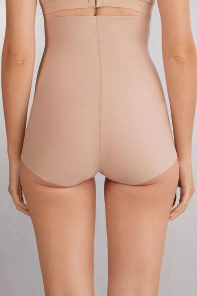 Beige High-Waisted French Knickers, , large image number 3
