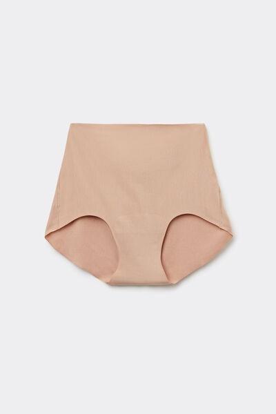 Beige High-Waisted Superior Comfort French Knickers, , large image number 4