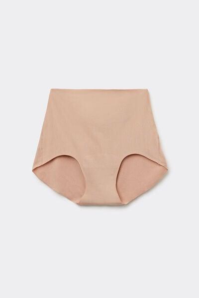 Beige High-Waisted French Knickers, Soft Beige, large image number 7