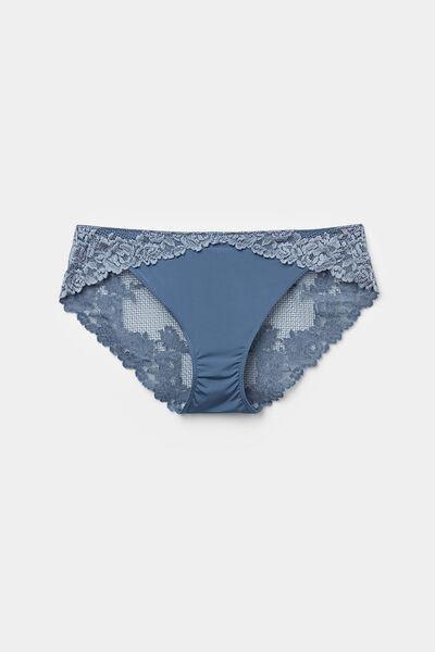 Blue Openwork Briefs, , large image number 2