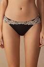 Intimissimi - Black Floral Lace Knickers