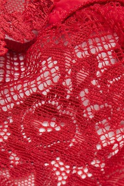 Red Pretty Flowers Briefs, Wax Red, large image number 4