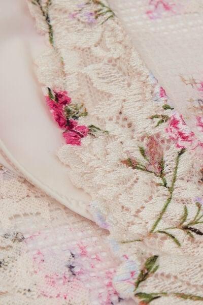 Pink Pretty Flowers Print Knickers, 5601_057K, large image number 4