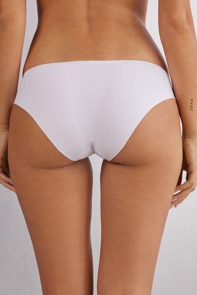 White Seamless Supima Briefs, , large image number 5
