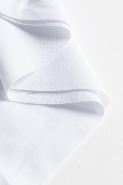 White Seamless Supima Briefs, White, large image number 8