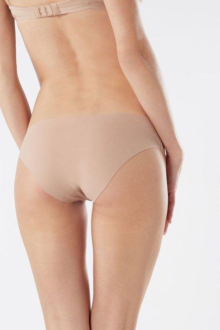 Beige Seamless Supima Briefs, , large image number 6