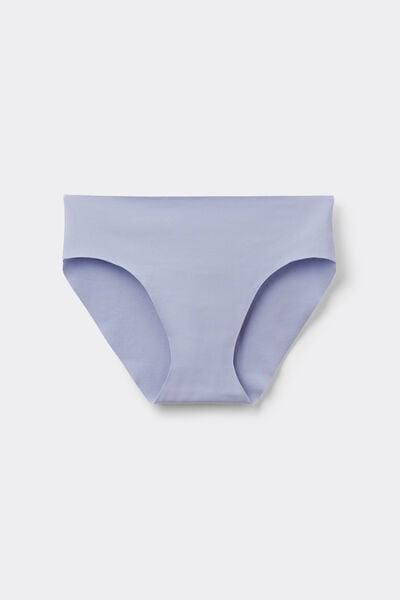 Blue Seamless Cotton Briefs, 5601_064K, large image number 3