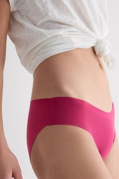 Pink Seamless Cotton Briefs, 5601_110K, large image number 5