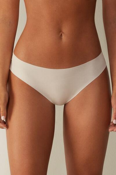 Intimissimi - White Silk Seamless Supima Cotton Briefs