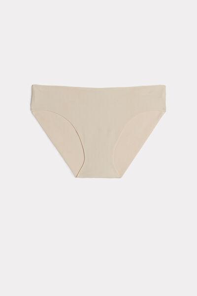 Intimissimi - White Silk Seamless Supima Cotton Briefs