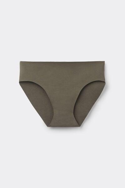 Green Seamless Cotton Briefs, 5601_660J, large image number 3