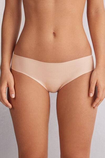 Pink Seamless Cotton Briefs, 5601_852J, large image number 0