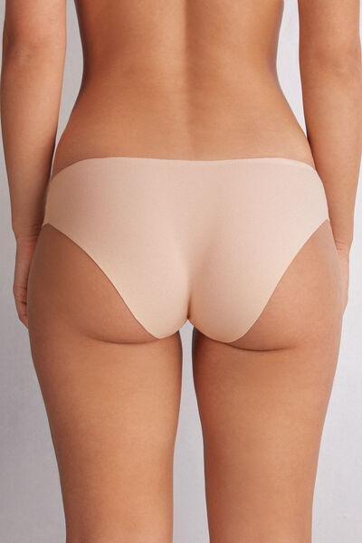 Pink Seamless Cotton Briefs, 5601_852J, large image number 3