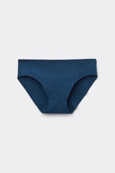 Blue Seamless Stretch Briefs, 5601_937J, large image number 5