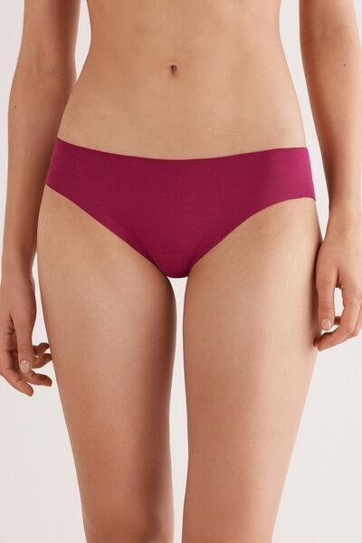 Red Seamless Stretch Briefs, 5601_940J, large image number 1