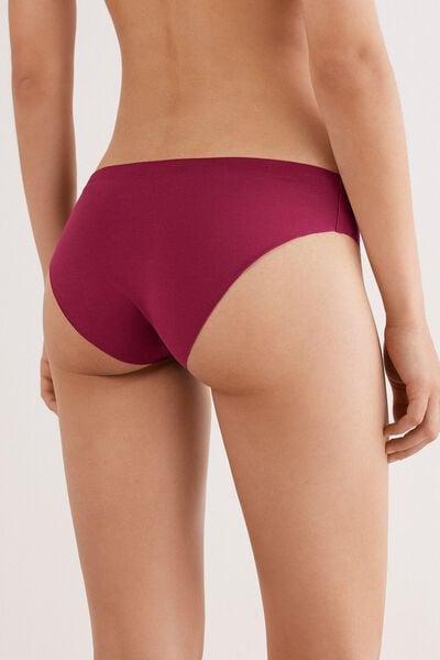 Red Seamless Stretch Briefs, 5601_940J, large image number 2