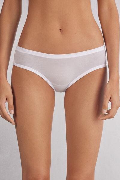 White Ultralight Low-Rise Briefs, , medium